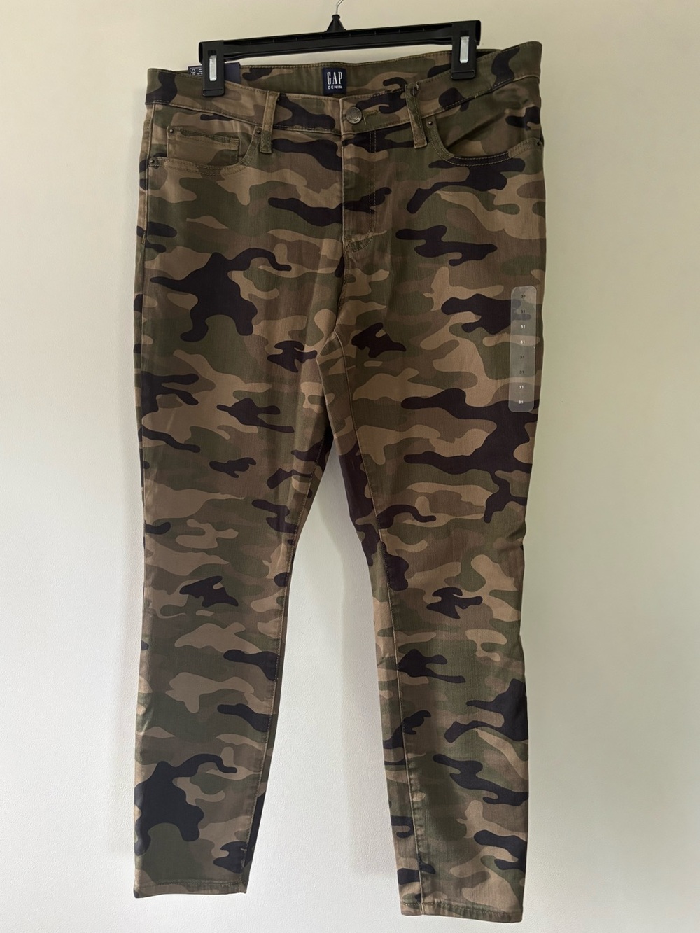 GAP Olive & Brown Camo Legging Skimmer
